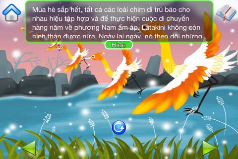 Sự tích những con hạc vàng-Truyện cổ tích audio Việt Nam screenshot 3