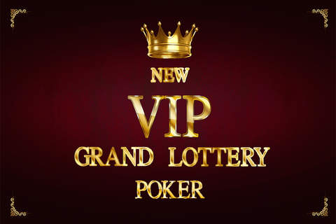 New VIP Grand Lottery Poker - best casino gambling game screenshot 4