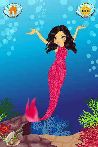 Adorable Mermaid Outfit Dress-Up Party : Lovely Little Costume Makeover FREE screenshot 2