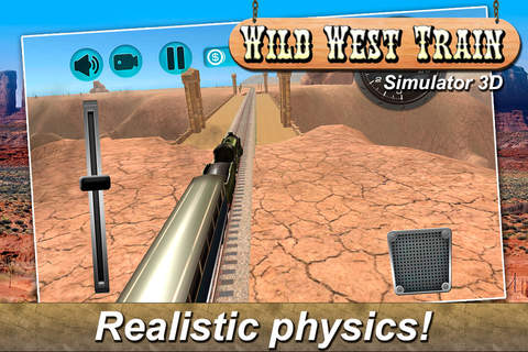 Wild West Train Simulator 3D screenshot 4