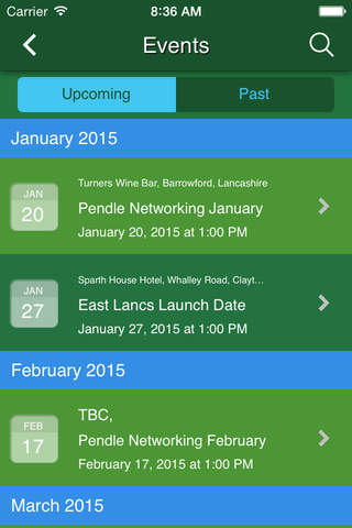 East Lancs & Pendle Networking screenshot 2