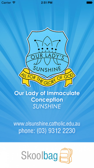 Our Lady of Immaculate Conception Sunshine - Skoolbag