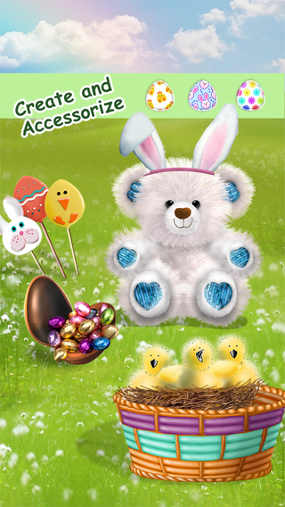 免費下載教育APP|Build A Teddy Bear - Send Easter Eggs Baskets - Best Bunny Gift For Your Family and Friends - Fun Educational Photo Care Game app開箱文|APP開箱王