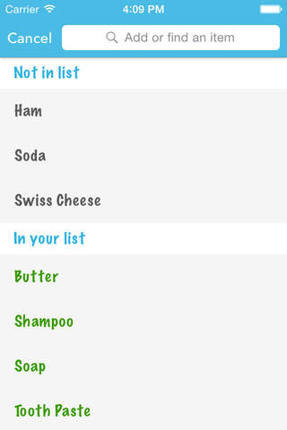 Easy List - Shopping list screenshot 3