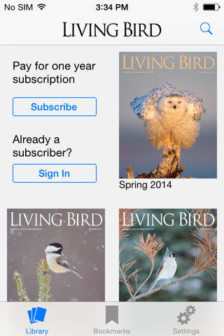 Скриншот из Living Bird Magazine by Cornell Lab of Ornithology