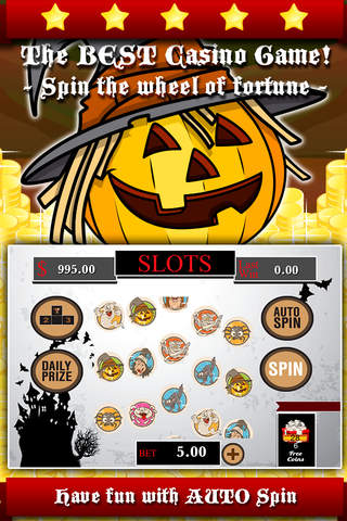 AAA Aardwolf Halloween Slots PRO - Spin lucky wheel to win epic gold price during the xtreme party night screenshot 2