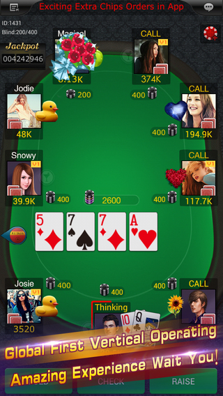 【免費遊戲App】Texas Holdem Poker - Free Casino Slots,Pocket Poker and More!-APP點子