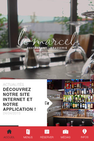 Le Marcel - Restaurant Montreuil screenshot 2
