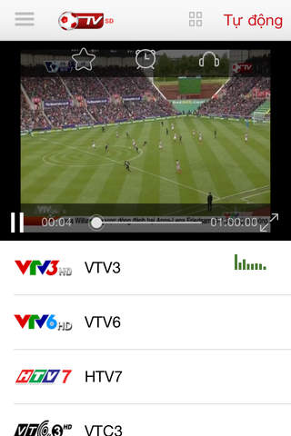 Xem Bóng Đá K+ - Xem Bóng Đá Trực Tuyến HTV,VTV 6 Online screenshot 2