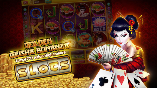 Pokies Golden Geisha Bonanza - Lucky 777 Asian High Rollers Pokie Slot-Machines