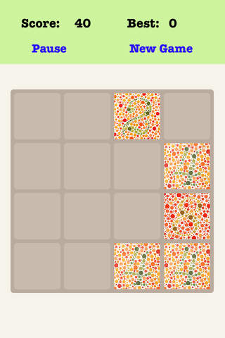 Color Blind 4X4 - Sliding Number Block & Playing The Piano screenshot 2