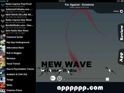 【免費音樂App】New Wave & Post Punk - Internet Radio-APP點子