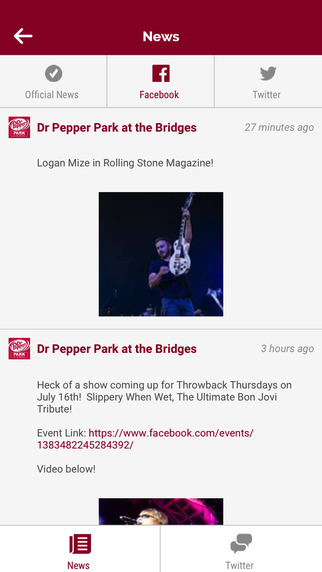 免費下載娛樂APP|Dr. Pepper Park Roanoke Events app開箱文|APP開箱王
