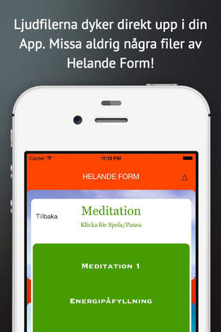 Helande Form screenshot 2