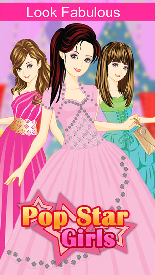 【免費遊戲App】Model Pop Star Dress Up-APP點子