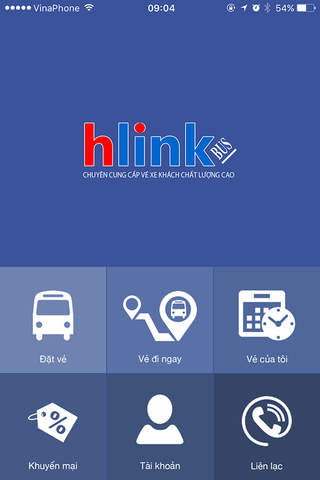 Vé Xe Khách Hlink - Hệ thống tra cứu đặt vé xe khách giường nằm trực tuyến HlinkBus screenshot 2