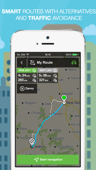 【免費交通運輸App】NLife India - Offline GPS Navigation & Maps-APP點子