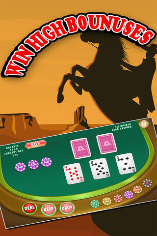 Let Em Ride Poker With Cowboys - Live The Western Card's Style PRO screenshot 2