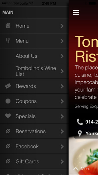 【免費生活App】Tombolino Ristorante Yonkers-APP點子