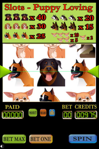 Slots - Puppy Loving screenshot 3