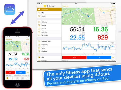 【免費健康App】Cyclemeter GPS - Cycling Running and Mountain Biking Ride Tracking-APP點子