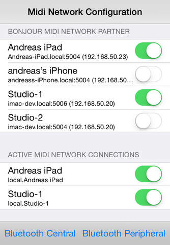 Gorges Midi Network Pro screenshot 3