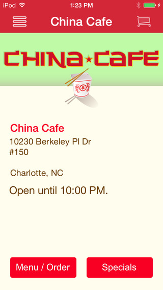 China Cafe Chinese Restaurant