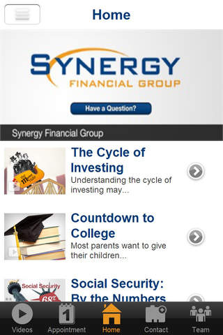 Synergy Financial Group screenshot 2