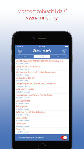 【免費生產應用App】Státní svátky-APP點子