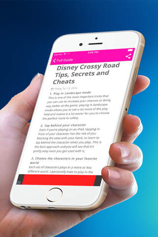 Guide for Disney Crossy Road - Toy Obstacles,Zoo screenshot 2