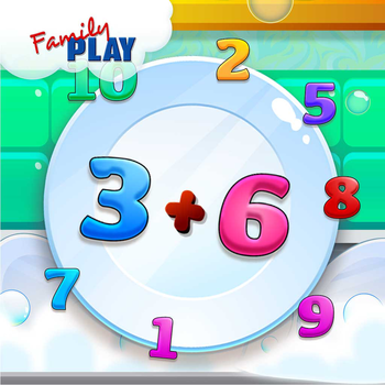 Math Plates Basic Math Challenge a Fun Learning Game for Kids LOGO-APP點子