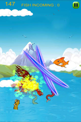 Crazy Ninja Fish Slasher Pro - best Ninja slash challenge game Games