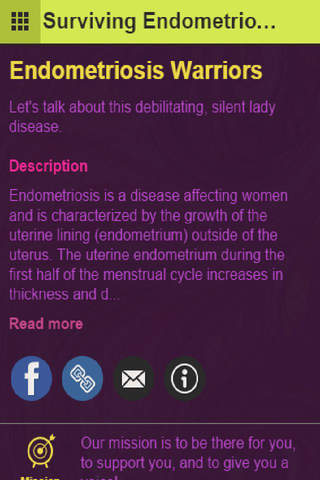 Surviving Endometriosis screenshot 2