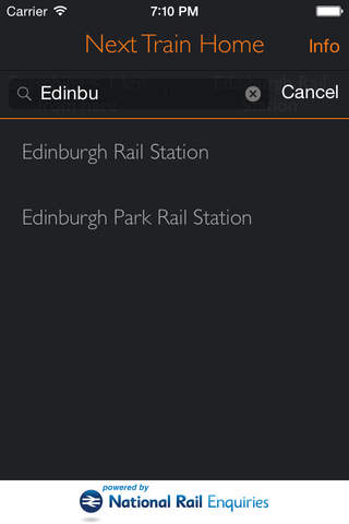 Next Train Home - Live Train Times From Nearby Stations screenshot 3