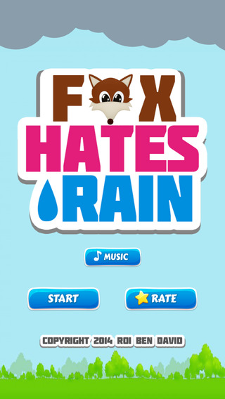 【免費遊戲App】Fox Hates Rain-APP點子