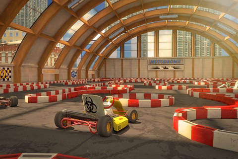 3D Go Kart Parking - Real Street Driving Simulator Highway Racing Games screenshot 4
