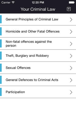 Your Criminal Law screenshot 2
