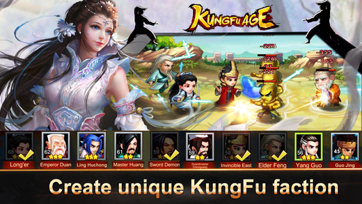 【免費遊戲App】Kung Fu Age-APP點子