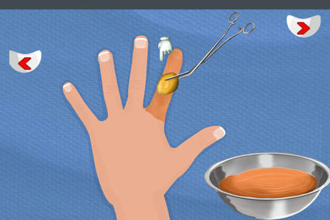 Finger Surgery - Crazy hand surgeon and doctor game screenshot 4