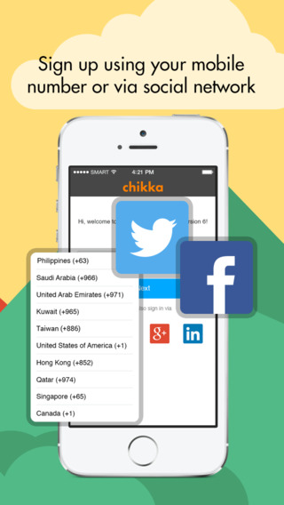 【免費社交App】Chikka Text Messenger-APP點子