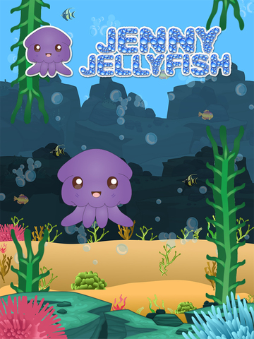 【免費遊戲App】Jenny Jellyfish - A funny flappy adventure of the deep blue sea-APP點子