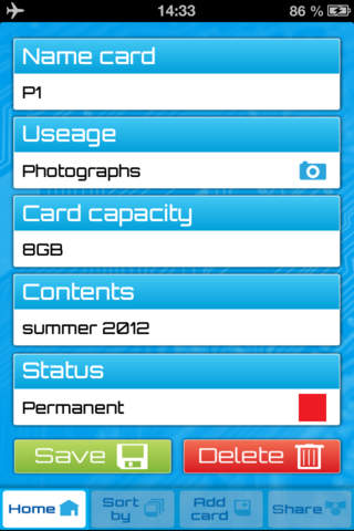 Memory Card Organiser LITE screenshot 2