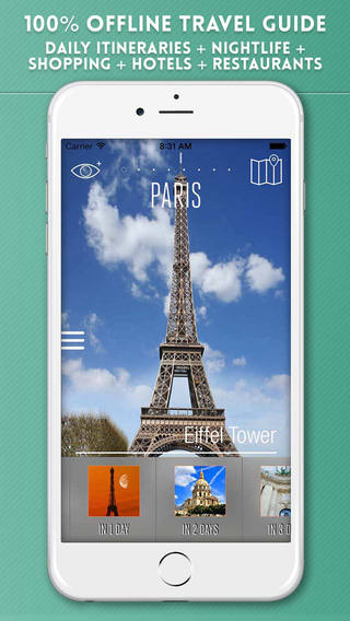 【免費旅遊App】Paris Travel Guide with Offline City Street and Metro Maps-APP點子