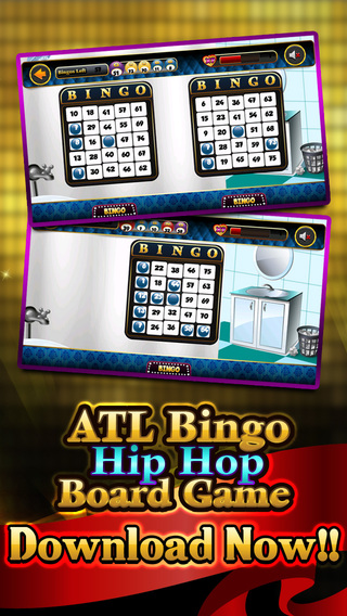 Bingo ATL Hip Hop Board Game FREE
