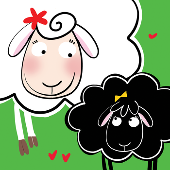 Betty Sheep Family Duo LOGO-APP點子