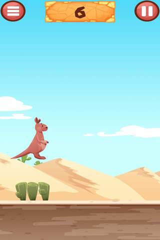 Kangaroo Hop - Desert Journey screenshot 2