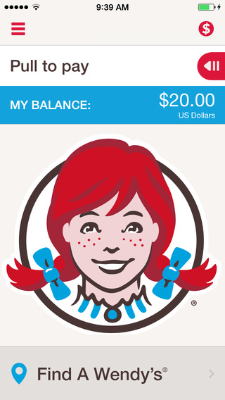 My Wendy’s — Mobile Payment Restaurants Nutrition Menus