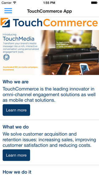 TouchCommerce App