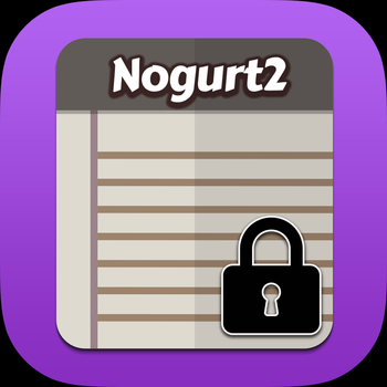 Nogurt2 Private Lock notes LOGO-APP點子