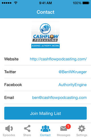 Cashflow Podcasting screenshot 4